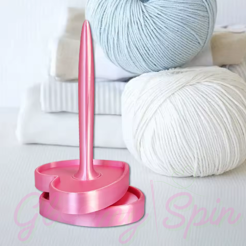Pinky Heart yarn spinners💕