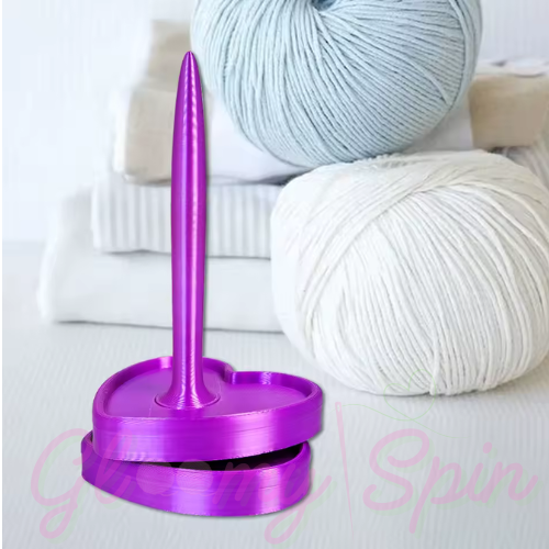 Purple Heart Yarn Spinner💕